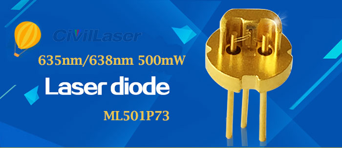 638nm 500mW Red Laser Diode